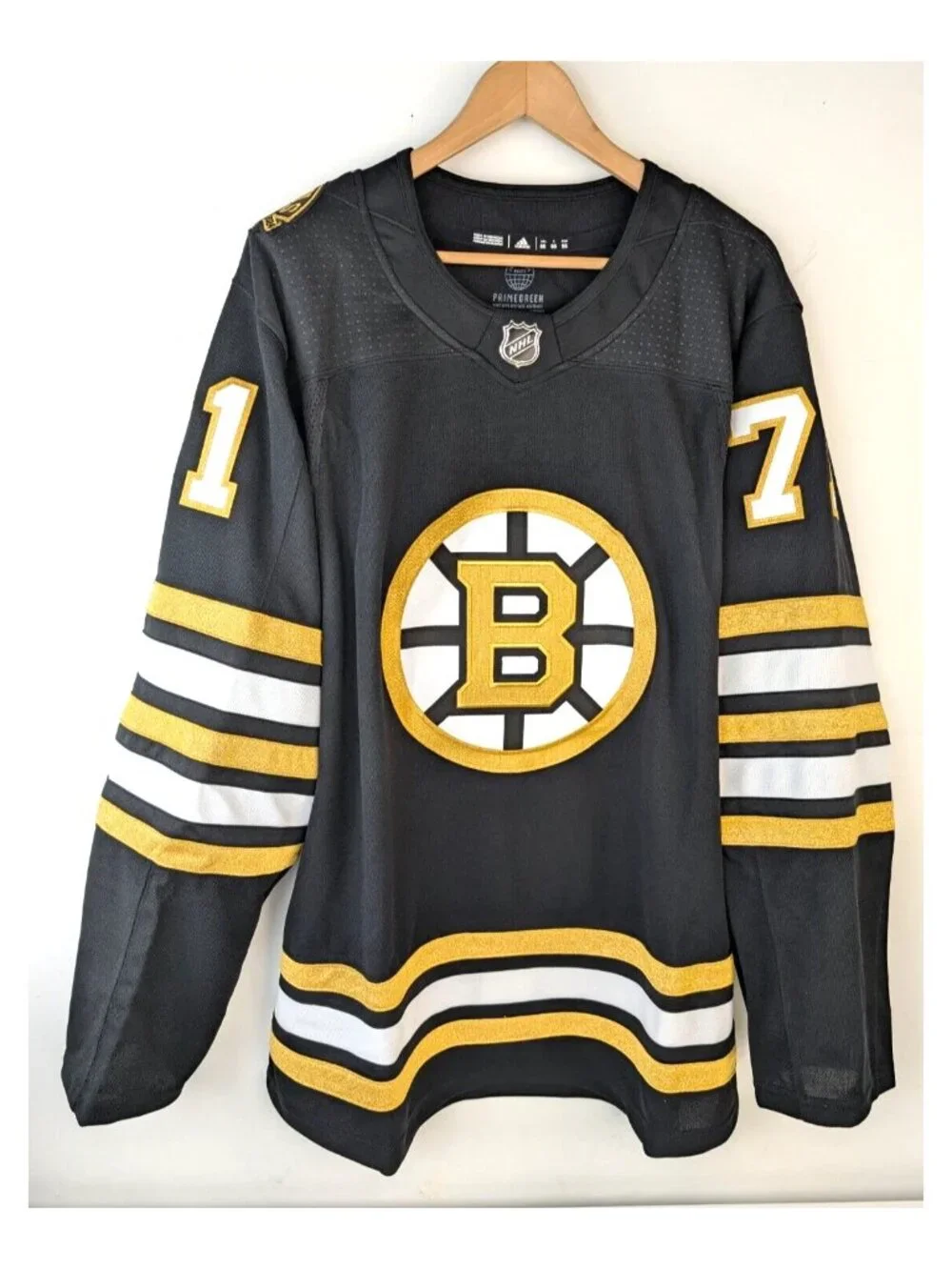 Adidas Sz 56 Boston Bruins Fanatics Centennial Taylor Hall #71 Breakaway Jersey
